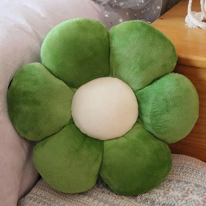 60-65cm Cute Flower Plush Throw Pillow Puppy's Aesthetics