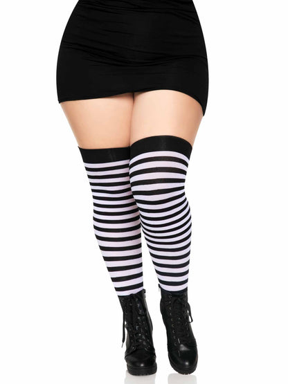 Cari Striped Stockings (Colors) - Puppy's Aesthetics