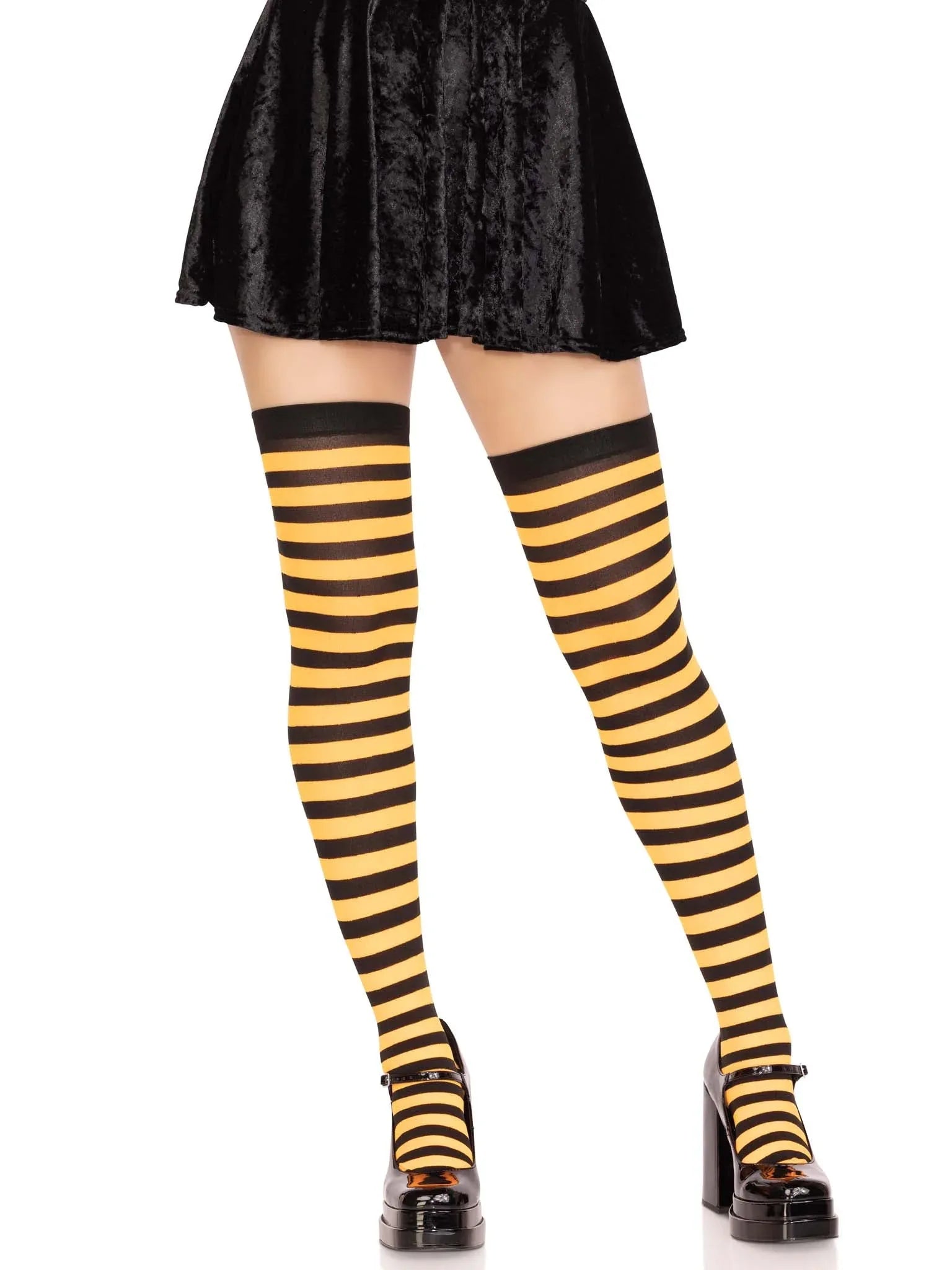 Cari Striped Stockings (Colors) - Puppy's Aesthetics