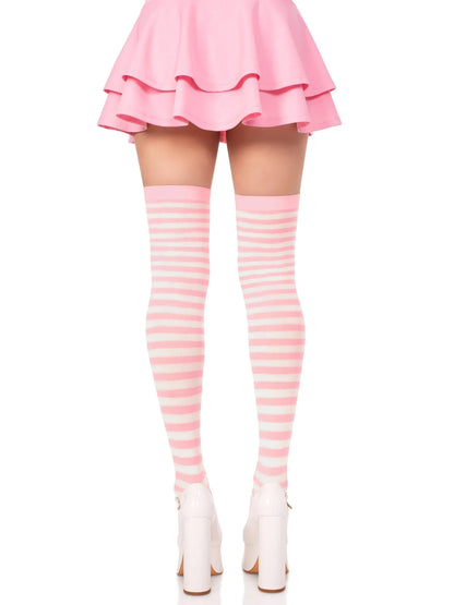 Cari Striped Stockings (Colors) - Puppy's Aesthetics