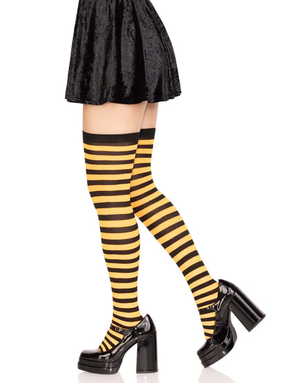 Cari Striped Stockings (Colors) - Puppy's Aesthetics
