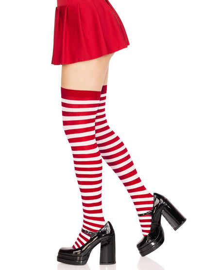 Cari Striped Stockings (Colors) - Puppy's Aesthetics