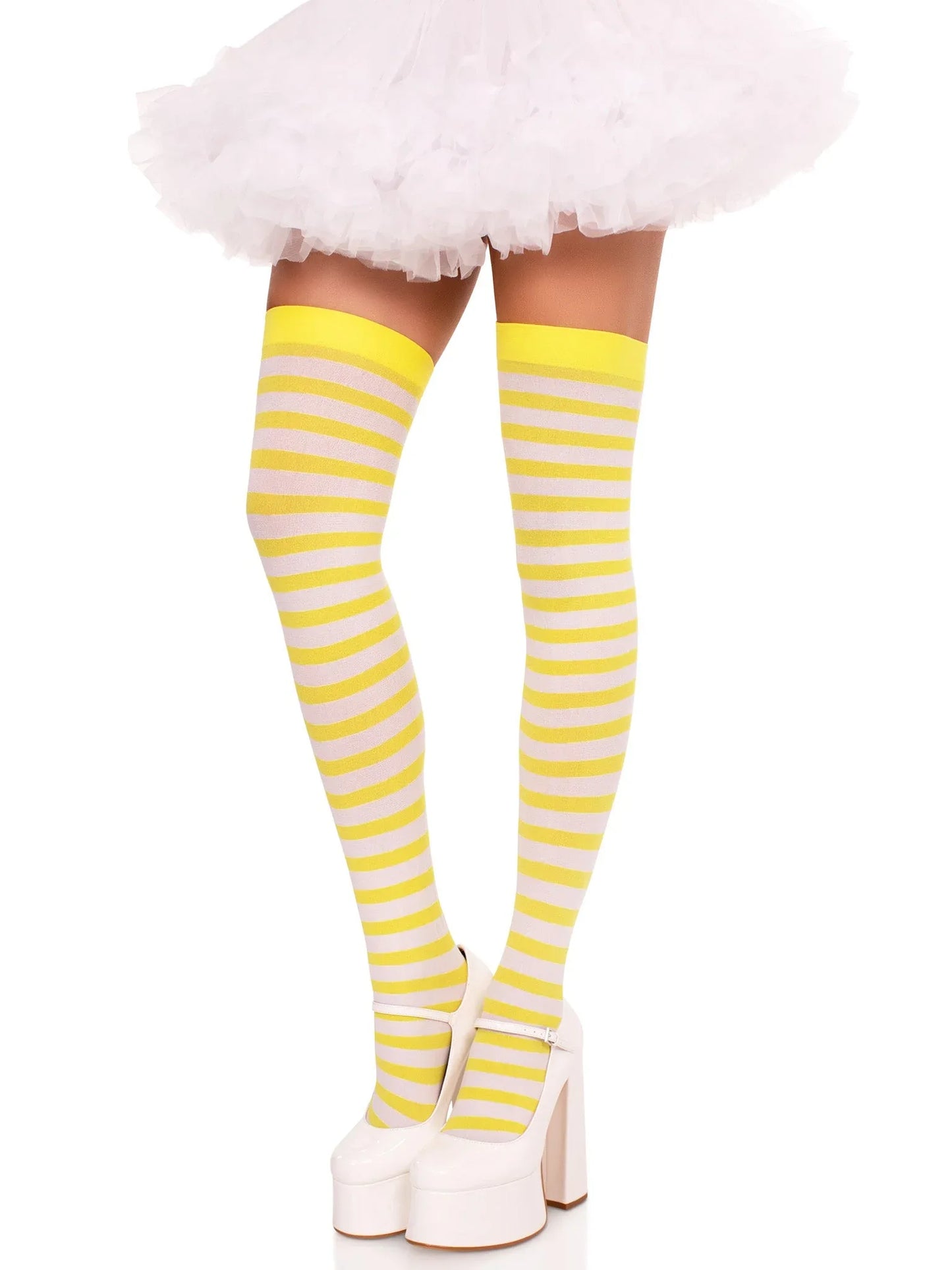 Cari Striped Stockings (Colors) - Puppy's Aesthetics