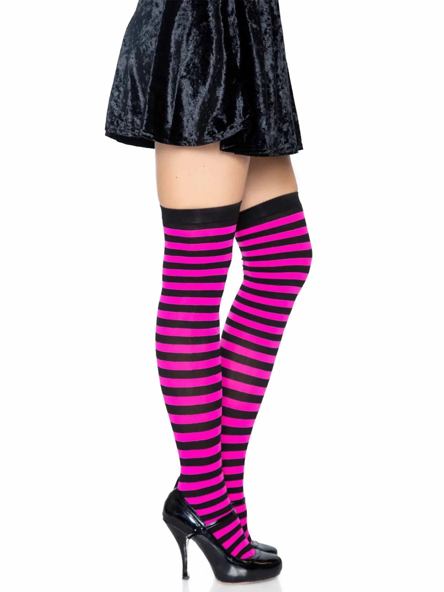Cari Striped Stockings (Colors) - Puppy's Aesthetics