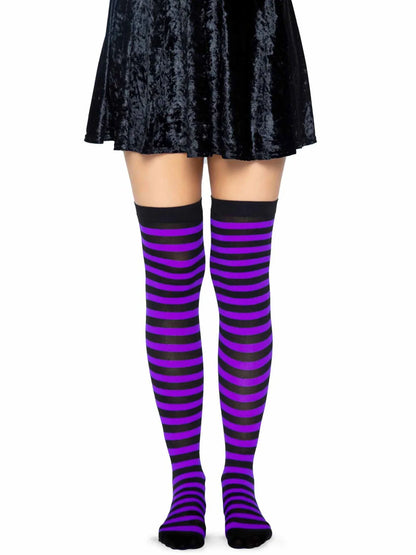 Cari Striped Stockings (Colors) - Puppy's Aesthetics