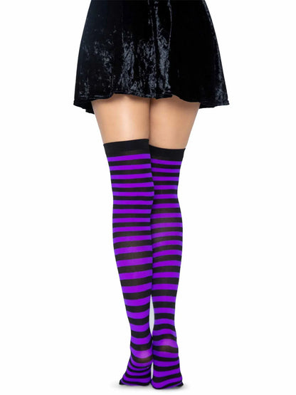Cari Striped Stockings (Colors) - Puppy's Aesthetics