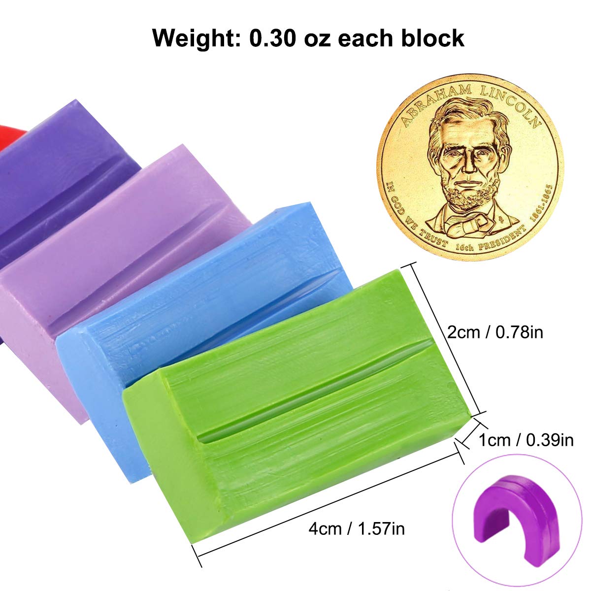 Polymer Clay Kit Mini Modeling Set 24 Colors