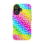 Starry Sprinkle Rainbow Tough iPhone Case