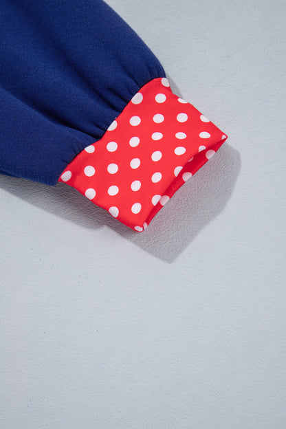 Polka Boo Oversized Sweatshirt