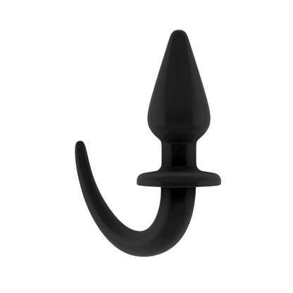 Black Puppy Play Tail Butt Plug