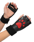 Shots Ouch Red Puppy Play Gloves - Puppy's Aesthetics