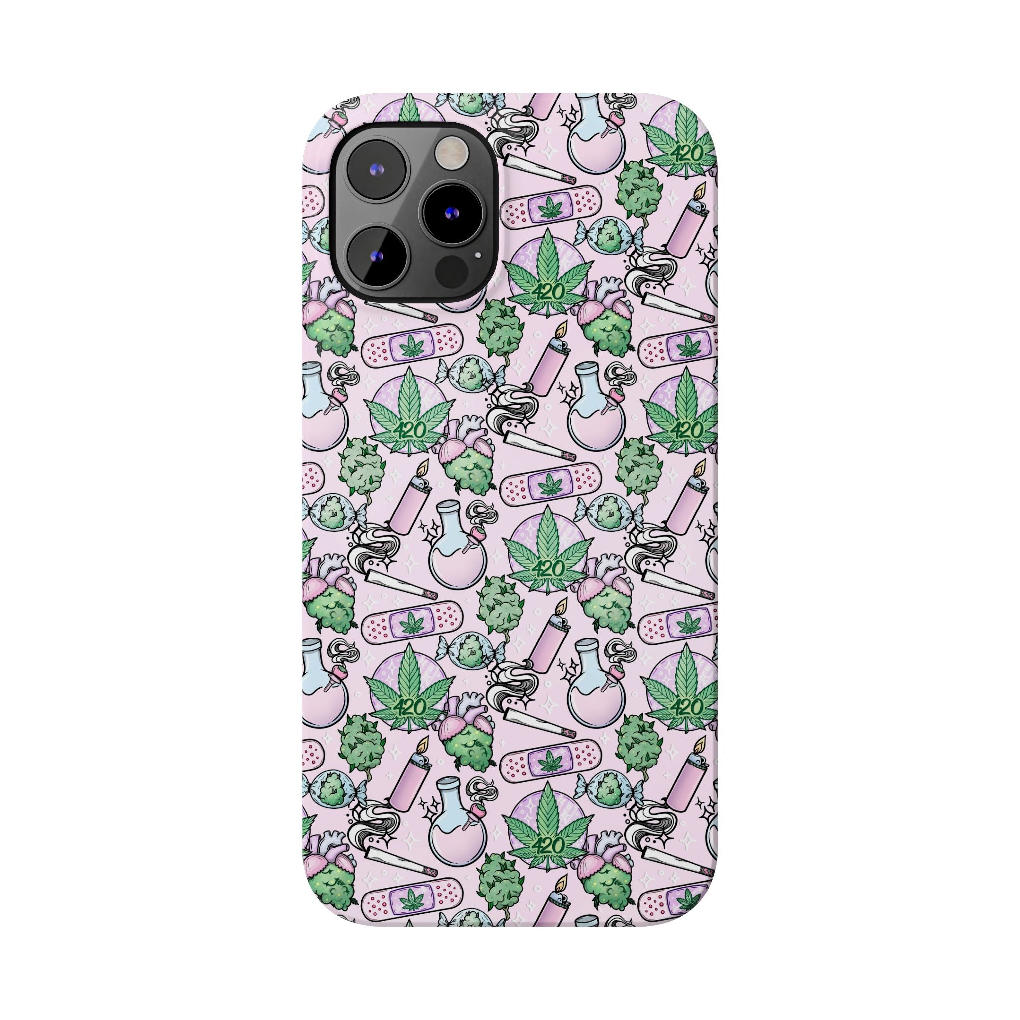 Cute Cannabis iPhone Slim Case