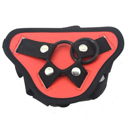 Strap On Adjustable Harness (Colors) Red