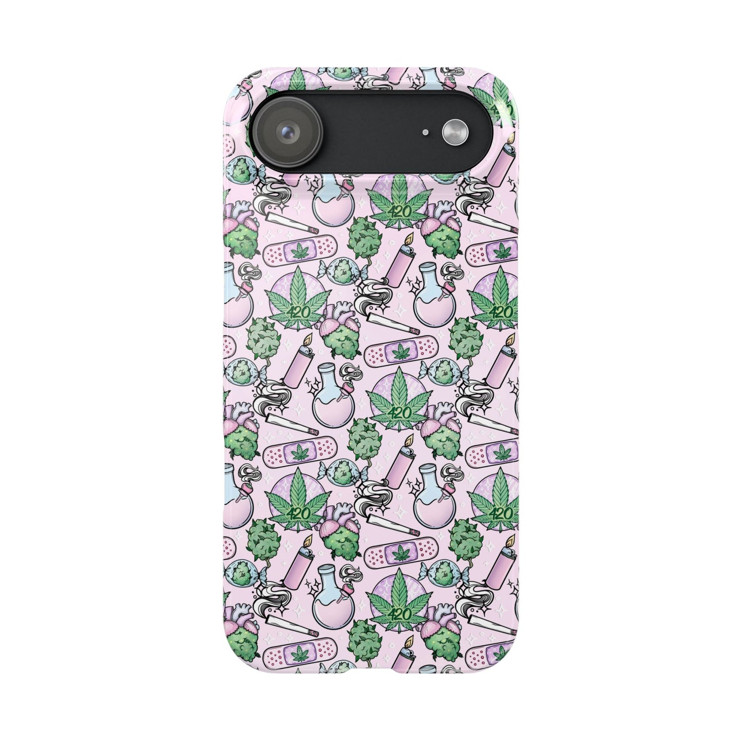 Cute Cannabis iPhone Slim Case