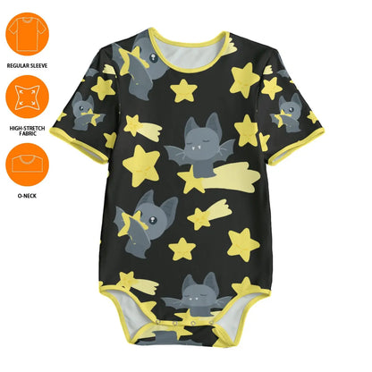 Batty Wishes Adult Unisex Onesie - Image #5