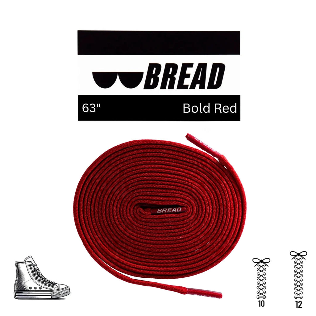 Cherry Bold Red Elastic Shoelaces - Puppy's Aesthetics