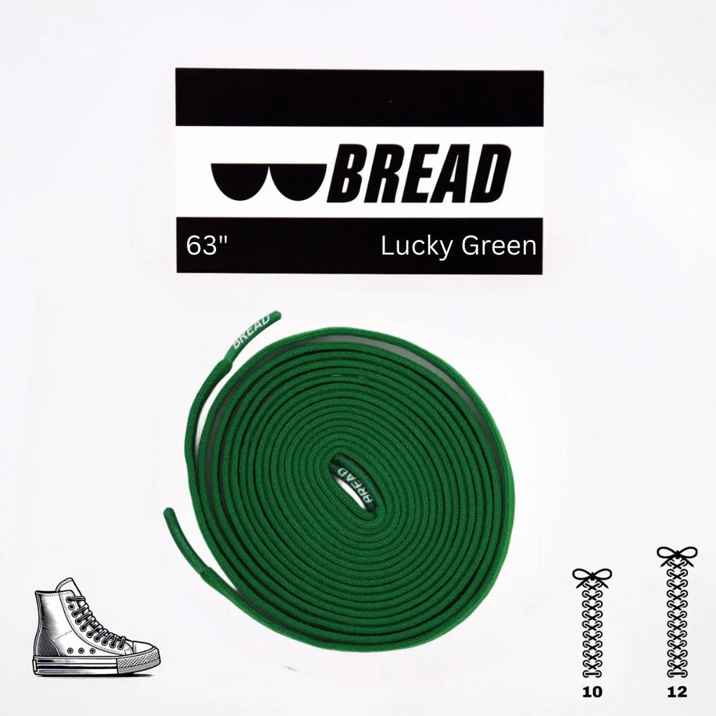 Fun Lucky Green Elastic Shoelaces - Puppy's Aesthetics