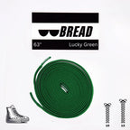 Fun Lucky Green Elastic Shoelaces - Puppy's Aesthetics