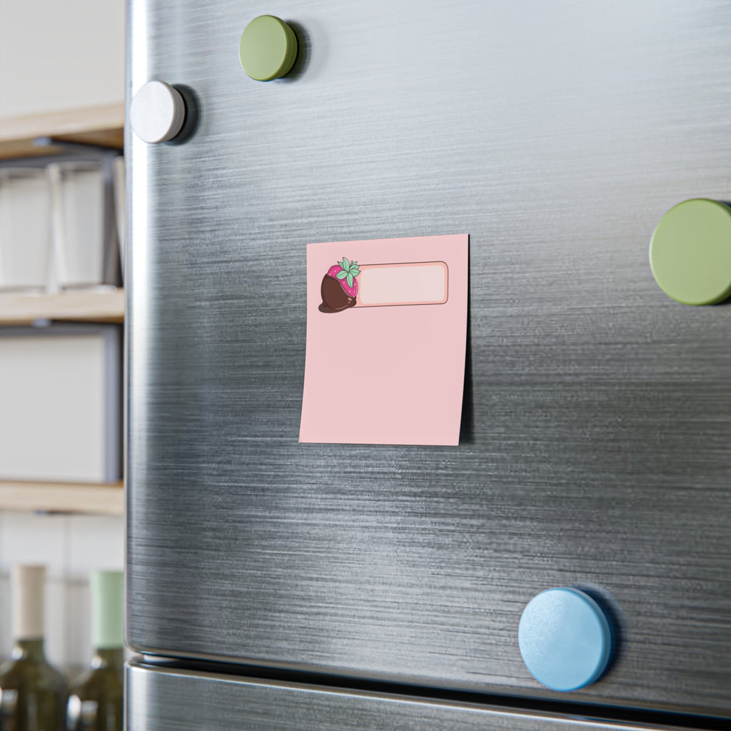 Chocolate Strawberry Post-it® Note Pad