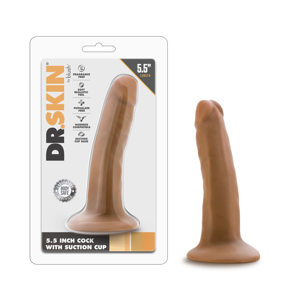 Dr. Skin Realistic 5.5 " Dildo Tan