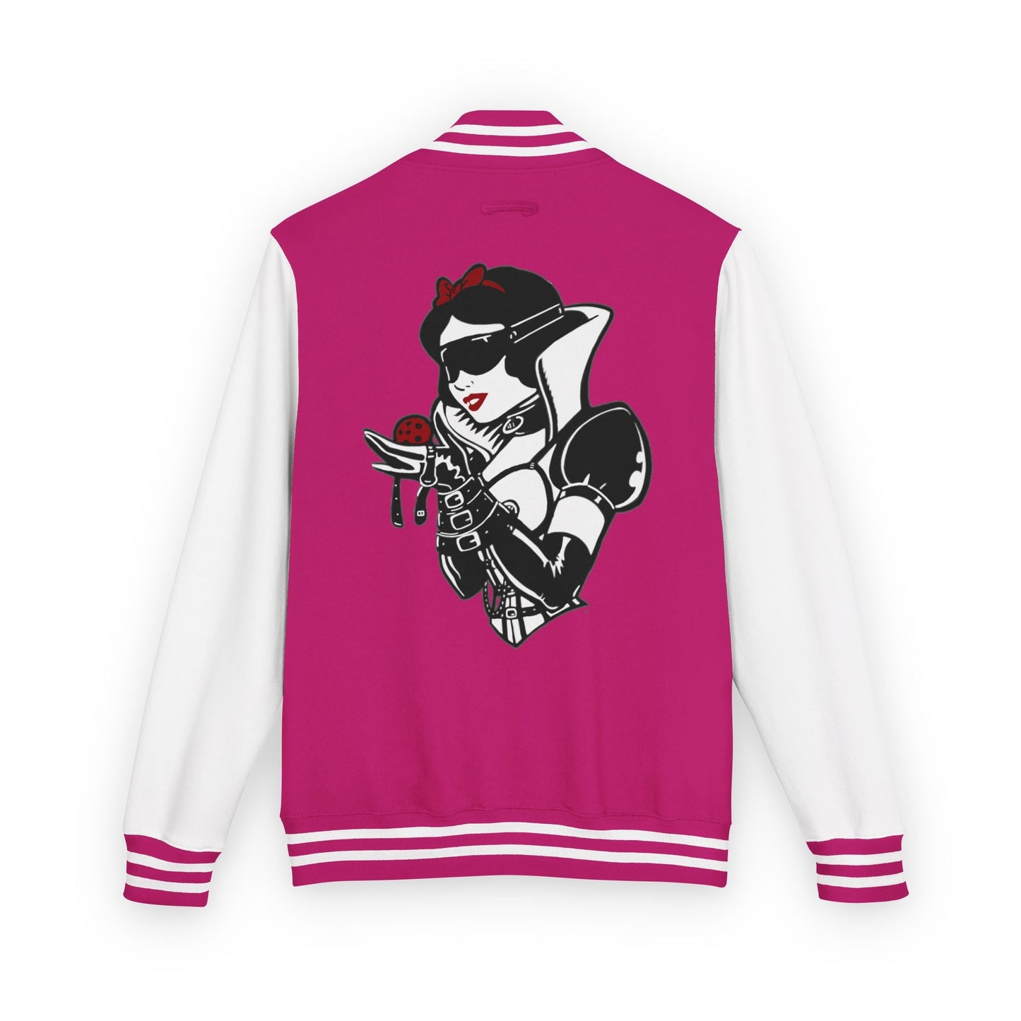 Snow White Unisex Heavyweight Letterman Jacket