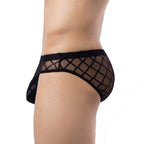 Midnight Mesh Men’s Briefs