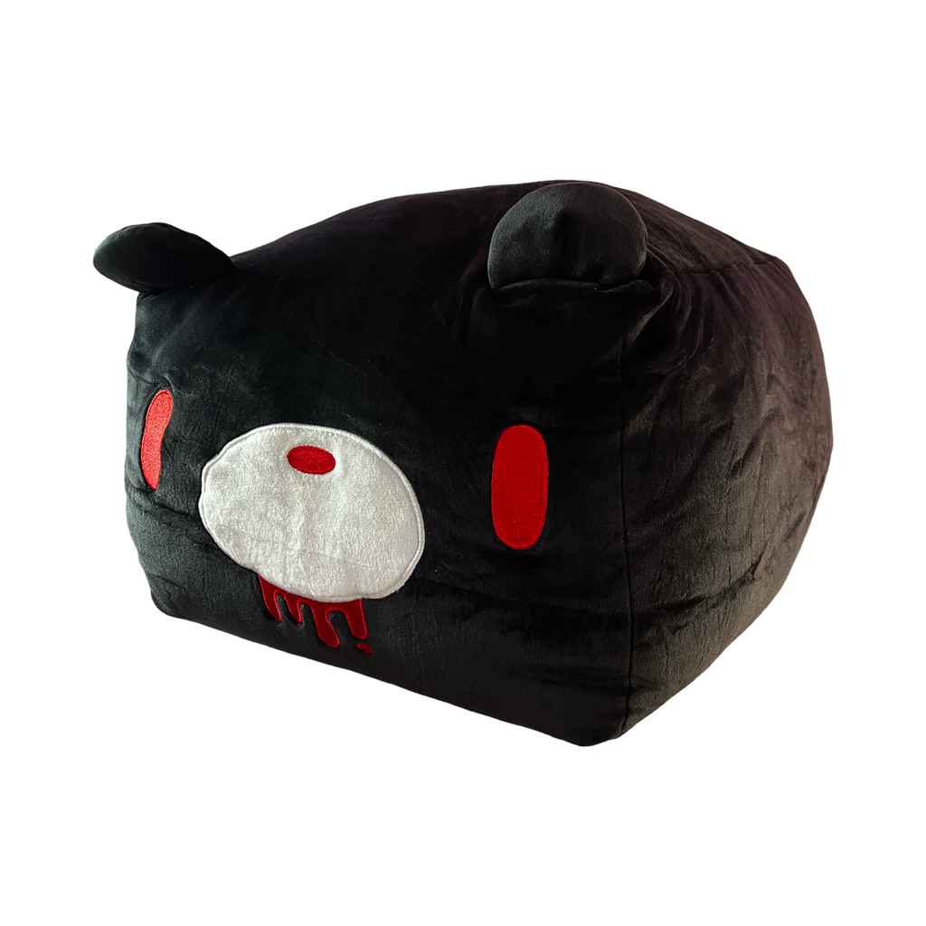 Gloomy Bear Black Mochi Cube Plush Pillow