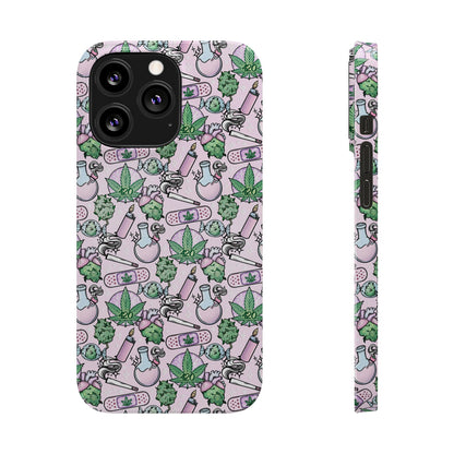 Cute Cannabis iPhone Slim Case