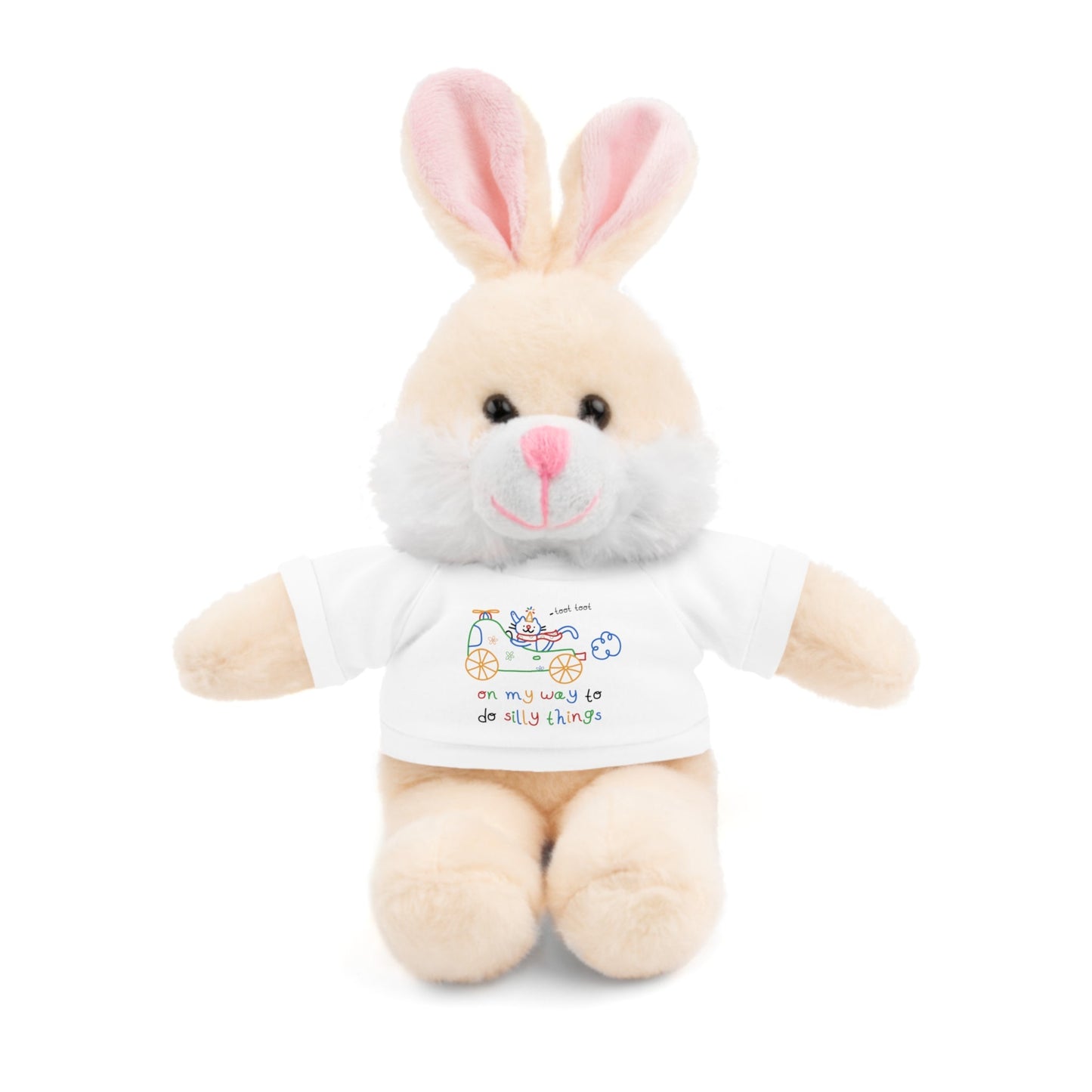 On My Way Kidcore Stuffed Animals with Tee