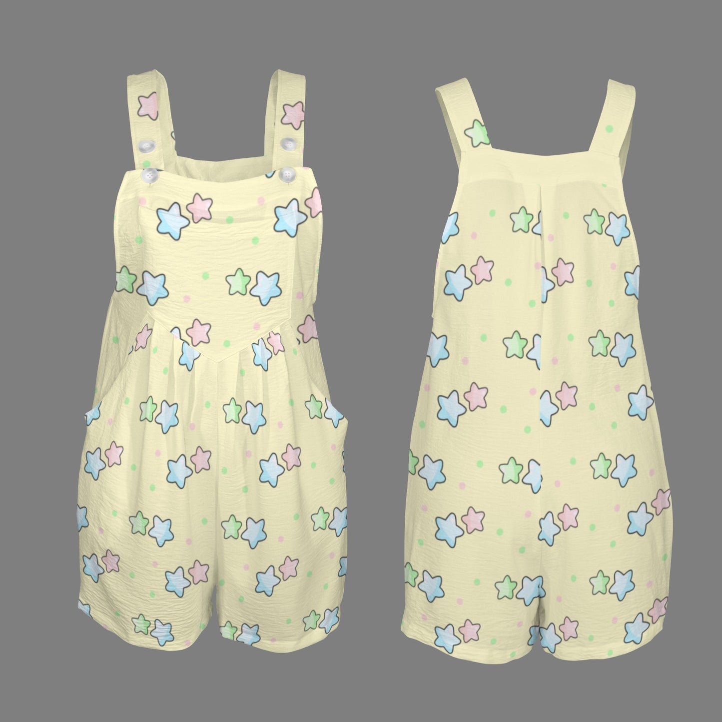 Yellow Stars Overalls