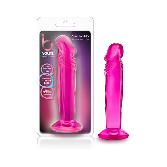 B Yours Sweet n' Small 6 " Dildo Pink