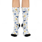 Sleepy Whale Dreams Crew Socks