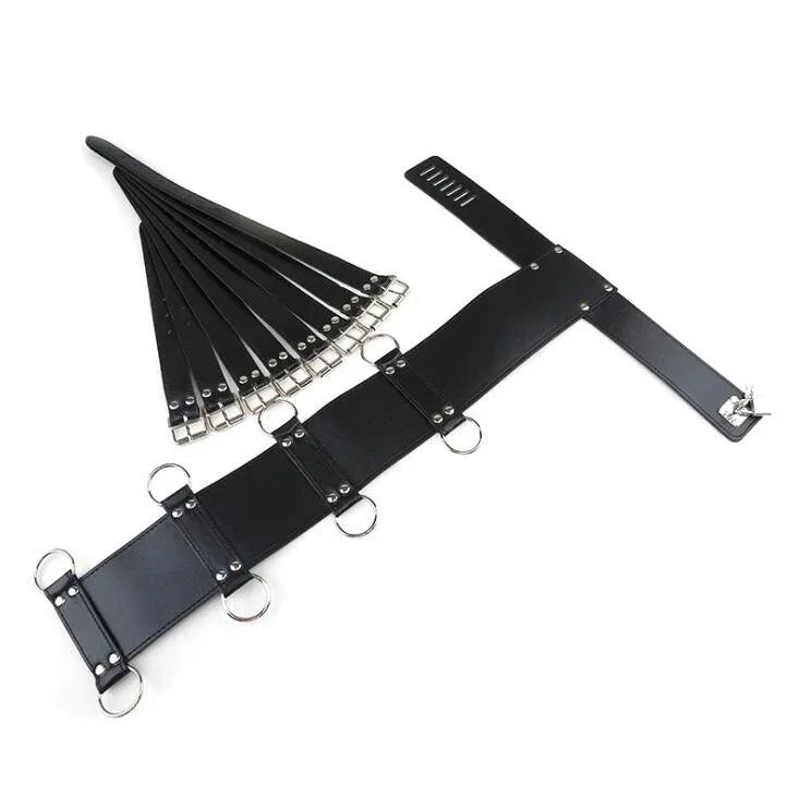 Playtime Restraints Harness | Adjustable BDSM Kink Set - Puppy's Aesthetics