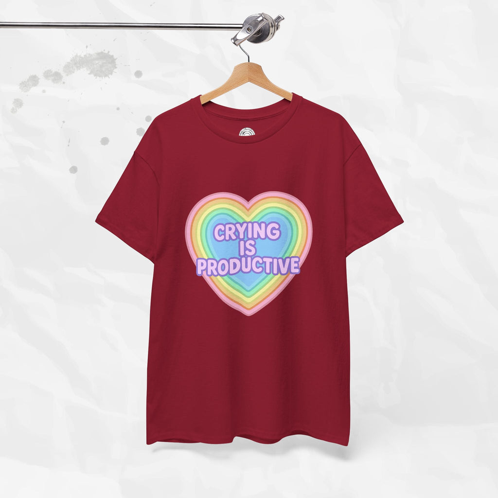Crying Is Productive T-Shirt (Colors)