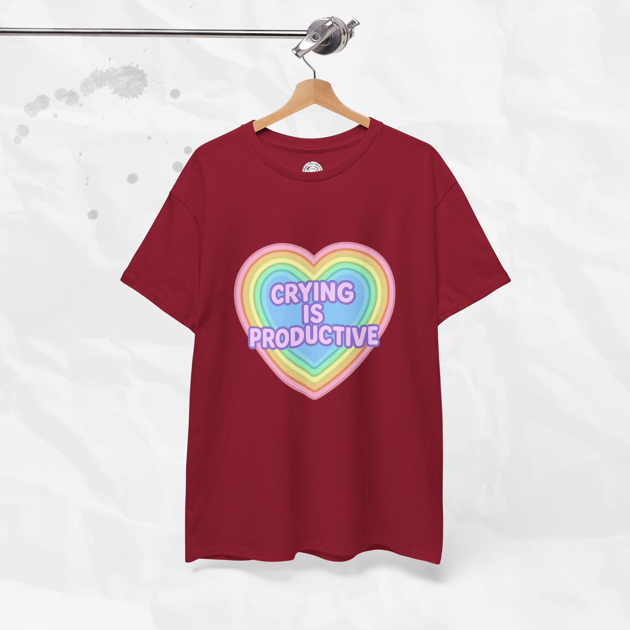 Crying Is Productive T-Shirt (Colors)
