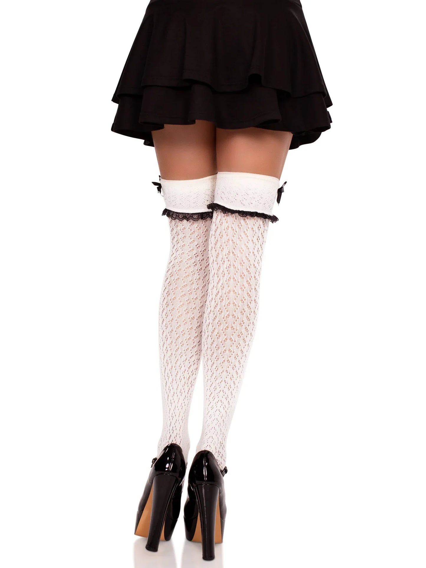 Sofia Crocheted Knee Socks - Puppy's Aesthetics