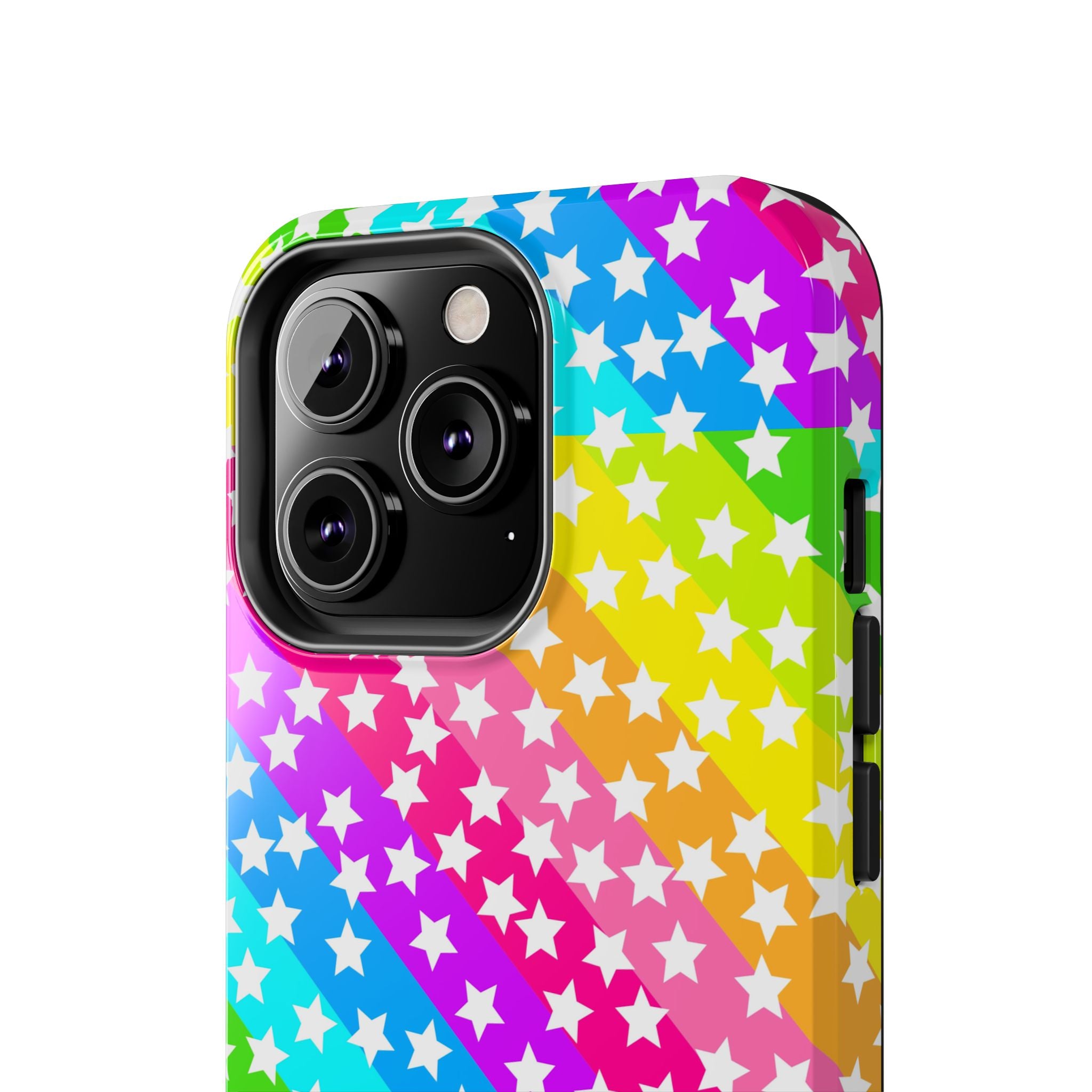 Starry Sprinkle Rainbow Tough iPhone Case