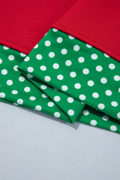 Polka Boo Oversized Sweatshirt