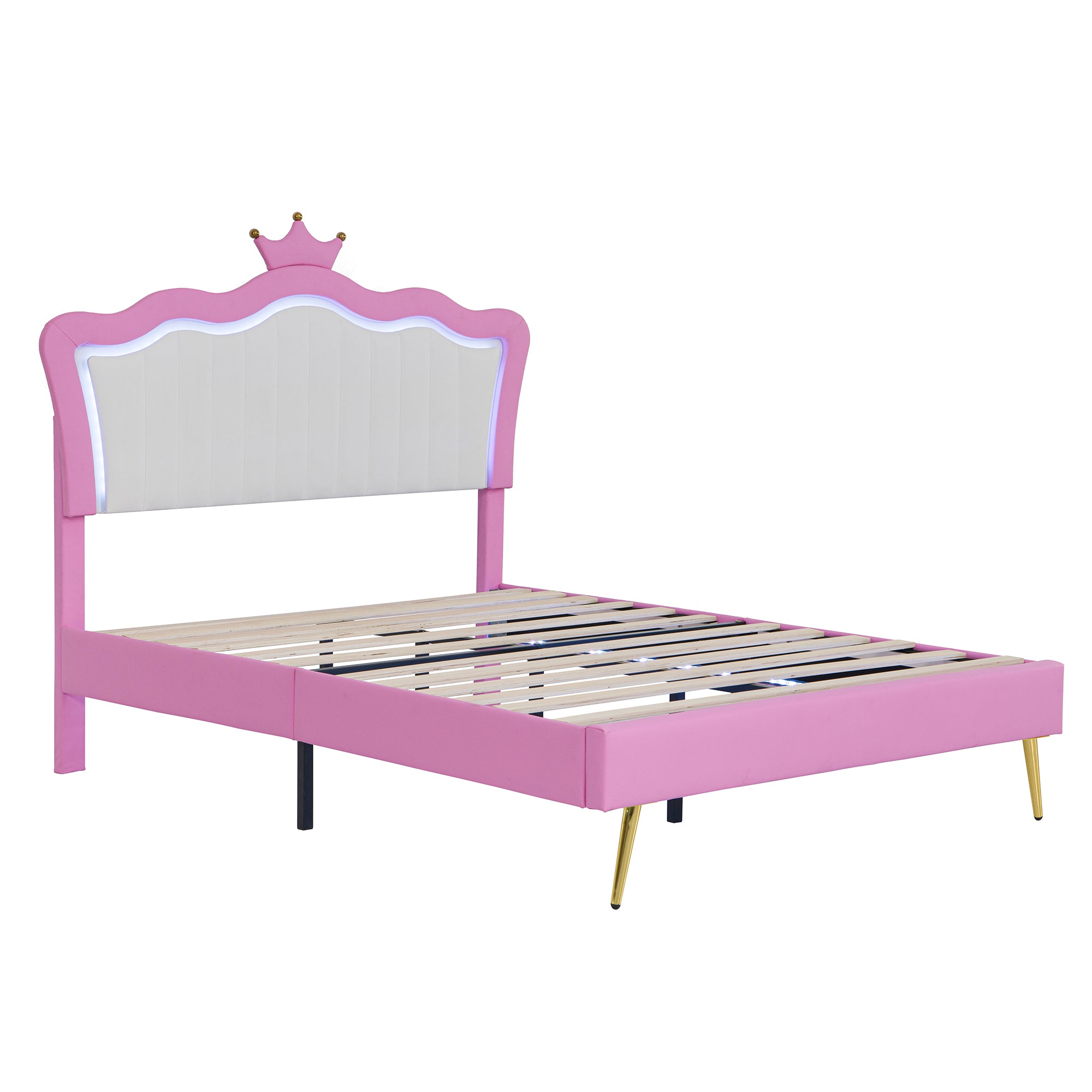 Princess Crown LED Bed