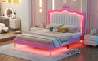 Princess Crown LED Bed