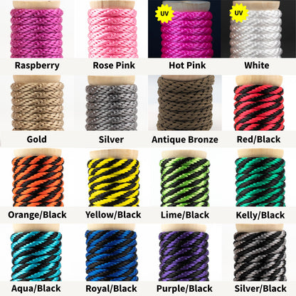 Beginners Rope Bondage Kit (3x30ft + Shears!) - 6mm - 1/4" MFP