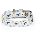 Sleepy Whale Dreams Cloth Pet Collar