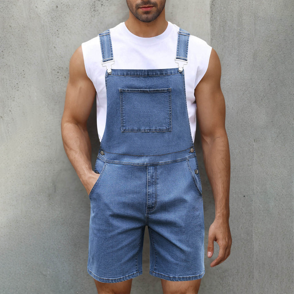 Cuddlecore Denim Shortalls