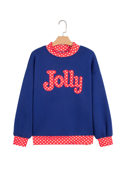 Polka Boo Oversized Sweatshirt