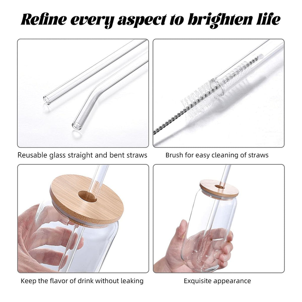 Pretty In Cherries Glass Sipper