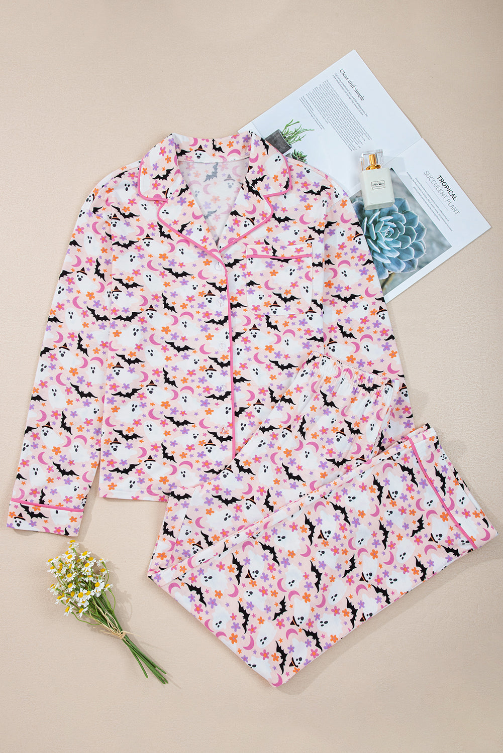 Boo-tiful Blossoms Pajama Set