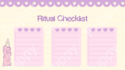 Moonlight Ritual Planner – 10 Digital Journal Pages