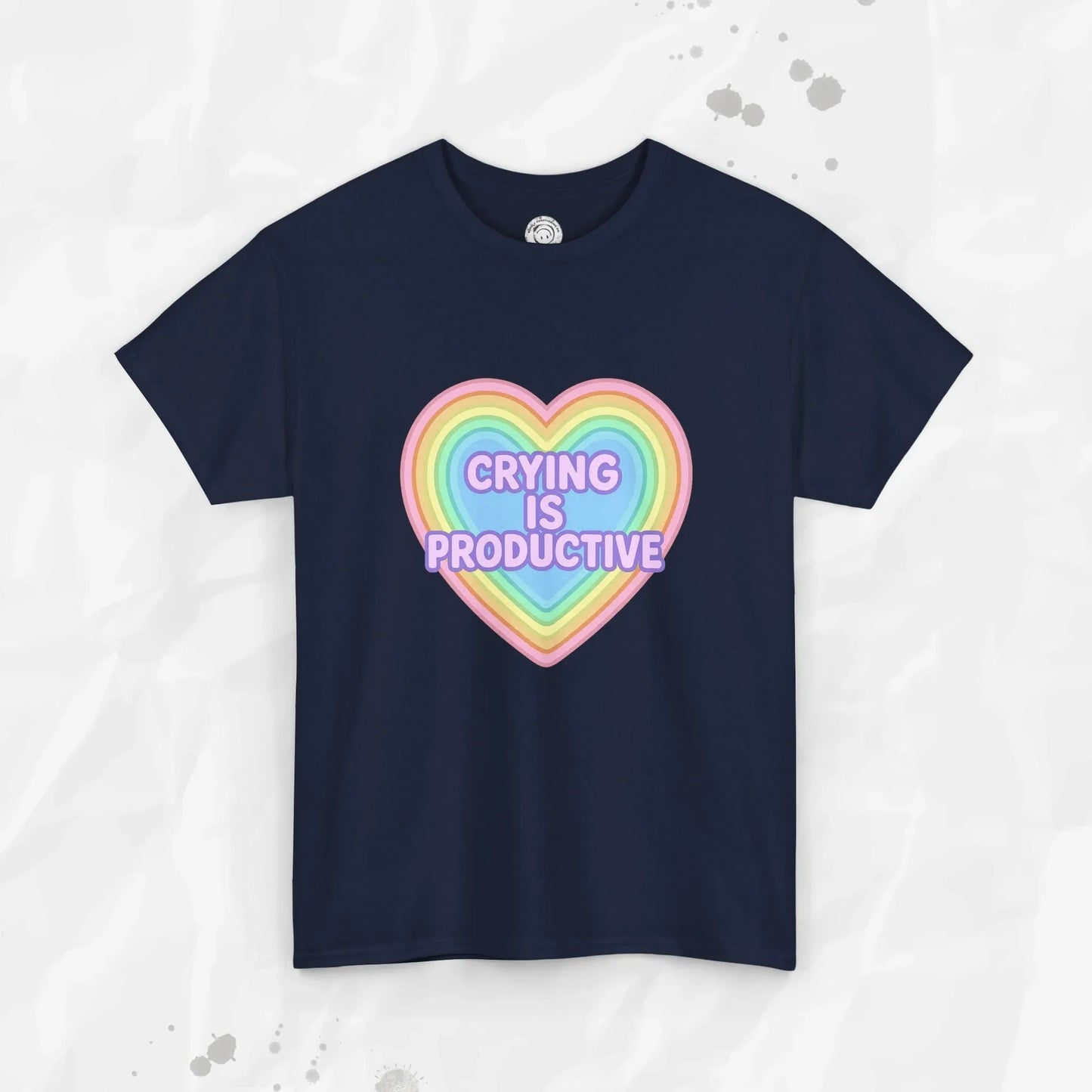 Crying Is Productive T-Shirt (Colors) - Puppy's Aesthetics
