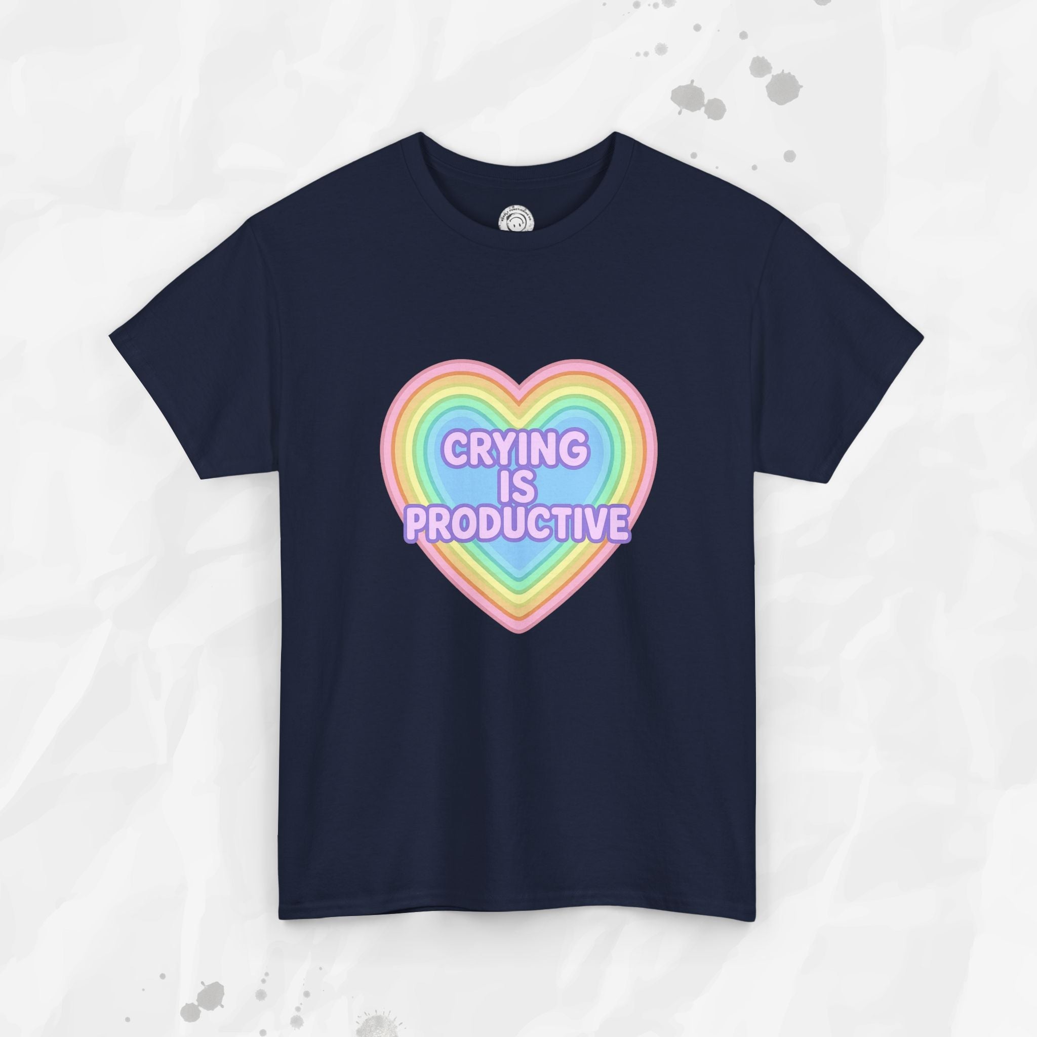 Crying Is Productive T-Shirt (Colors)