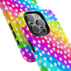 Starry Sprinkle Rainbow Tough iPhone Case